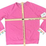 P.J. Salvage  Pink Rainbow Heart Long Sleeve Soft Jersey Tee size M NEW Tags Photo 6