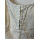 Free People NWT Cheyenne Ivory Puff Sleeve Denim Mini Dress Size Medium Photo 7