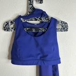 Lululemon Fast As Light 2-In-1 Tank W1NHMS Emperor Blue size 6 Photo 3