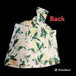 Ann Taylor  One shoulder fruit print lemons Top Size 14 P NWOT Photo 1