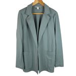 Athleta  Eastbound Stretch Travel Blazer Sage‎ Green Size 12 Photo 3