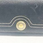 Coach  Vintage Chelsea Black Pebbled Leather Bifold Wallet Clutch Photo 1
