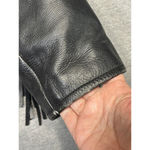 Women's Mega Force Leather Jacket Black Size 14 Photo 3