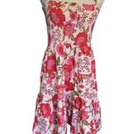 Steve Madden Ladies Babydoll Dress Floral Print Sleeveless Summer Sundress Photo 1