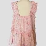 Entro  Babydoll Floral Tank Top Size Large Photo 5