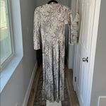 Reformation  Jaz Snake Print Wrap Midi Long Sleeve Dress Size M $248 Photo 6