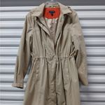 Y2K Retro Lands' End Women's Hooded Raincoat XL (18 Photo 1