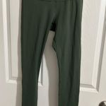 Calia by Carrie High Rise Green Leggings Size: Medium Photo 0