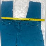 The Limited  678 turquoise blue denim skinny jeans pants woman’s size 8 Photo 5