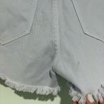 KanCan High Rise Raw Hem Denim Shorts Lilac Lavender Purple‎ size medium Purple Photo 4