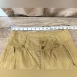 Sundance  Womens Pants 6 Beige Tan Linen Blend Wide Leg Cropped Beachy Casual‎ Photo 3