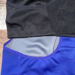 Nike  Womens Dri-Fit‎ Scoop Neck Racerback Sports Bra Set of 2 Blue Black Large Photo 6