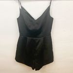 Keepsake The Label Size Small Black One Piece Zip Back Shorts Romper Photo 1