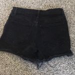Abercrombie & Fitch  Black Jean shorts like new size 2 Photo 2