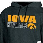 Rivalry Threads NCAA Iowa Hawkeyes 2XL Charcoal Gray Hooded Sweatshirt New With Tags Photo 4