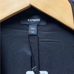 EXPRESS NEW $168  Oversized Boyfriend Blazer Women's Medium/Large Black Office Photo 5