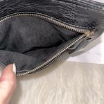 None Black Leather Clutch goes inside purse Photo 3