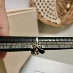 Boutique Black Silver Rhinestone Flower Ring “Trudie” Glam Classic Dark Femme Beautiful Jewelry Photo 8