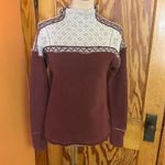 Free People  Nordic Fair Isle Mock Neck Pullover Sweater Sweatshirt Photo 6