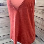 Victoria's Secret Sport Orange Mesh Deep V Neck Tank Top Photo 4