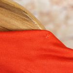 Free People | Summer Red Orange 2 AM Floral Mini Dress High Neck Scoop Back Photo 14