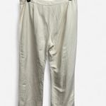 Suit Studio Ivory Wide Leg Linen Pants Size 16 Photo 2