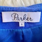 Parker NBW Laser Cut Suede Shorts Photo 3