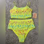 Disney NWT Women’s  Minnie Mouse and Friends Two-Piece Swimsuit Size M Photo 1