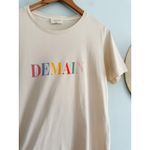 Sézane  | Sezane | Demain Short Sleeve Tee | Sz L Photo 2