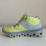 on cloud On Running Cloudtrax Waterproof Hiking Shoes Women’s 8 Gray Yellow Photo 2