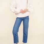 Sugar Lips Bowman Fringe Sleeve Cable Knit Sweater / Coastal Cowgirl / Boho Photo 5