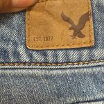 American Eagle Artist Crop Jeans Low Rise Distressed Blue Size 0 Y2K Style Photo 2