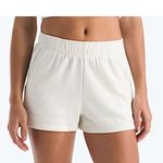 The North Face  Core Shorts Women's Size XLARGE White Cream Knit Thick Stretchy Photo 10