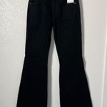 RE/DONE NWT $285  70s LOW RISE BELL BOTTOM JEANS IN BLACK SZ 25 Photo 1