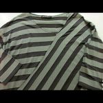 Cut Loose knit top striped sz small Black Photo 2