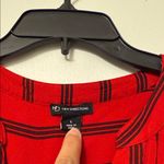 Catherine Malandrino  Red and Black Striped Blouse Photo 2