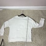 Stars Above  Off-White Women's Crew Neck Sweater Photo 3