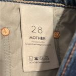 Mother Superior High Waisted Straight A Fray Quite Contrary Skirt Size 28‎ Blue Photo 13