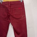 GJG Denim NEW GJG Denin Maroon Skinny Jeans Size 5 Photo 4