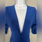 Flamingo  Plunging Ruffle Midi Women's Dress (462) Photo 6