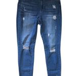 Wax Jean Butt I Love You Women's Blue Distressed Skinny Jeans Size 9 / 29 Photo 1
