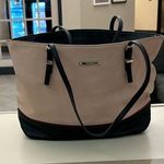 Nine West Chic Pink and Black Tote Bag with Sturdy Design-like new Photo 3