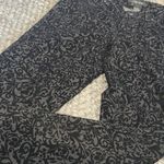 Etcetera  Black Velvet Dress Pants W Imprinted‎ Design Photo 1