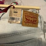 Levi's 501s Skinny Jeans Womens 28 x 28 Picture day- Blue Stretch Button Fly NWT Photo 9