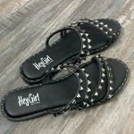 Corkys Hey Girl Black Beach Please Sandals Size 9 Photo 2