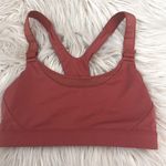 Athleta Sports Bra Blush Pink Rose Adjustable Straps Medium Racerback Photo 0