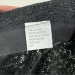 Black Fedora Hat Cotton Blend One Size Photo 2