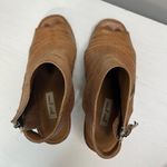 Paul Green Cayanne Peep Toe Nougat Leather Sandal Size 5.5 Photo 6