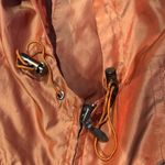 Chico's Vibrant Orange Hooded Windbreaker Photo 4