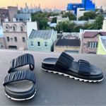 Sorel Roaming Two Strap Sandals Size 7 slides beachy lagenlook Bohemian trendy Photo 5